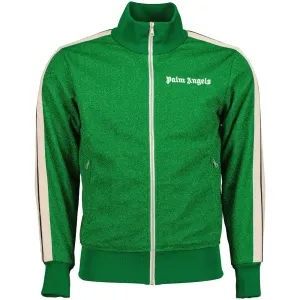 Lurex Logo Print Track Jacket