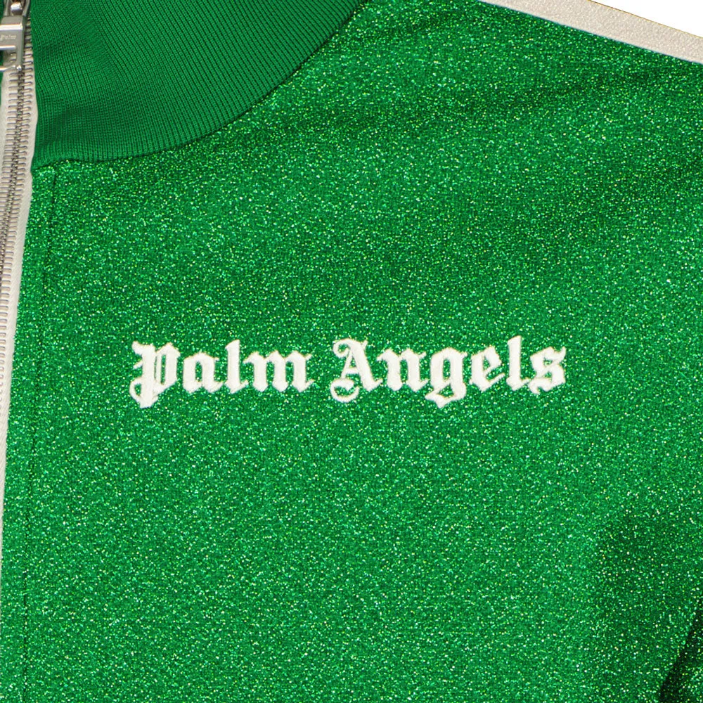Lurex Logo Print Track Jacket