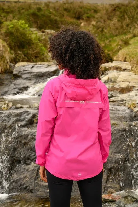 Mac in a Sac Adults Waterproof Breathable Windproof Unisex Origin Packable Jacket-PINK