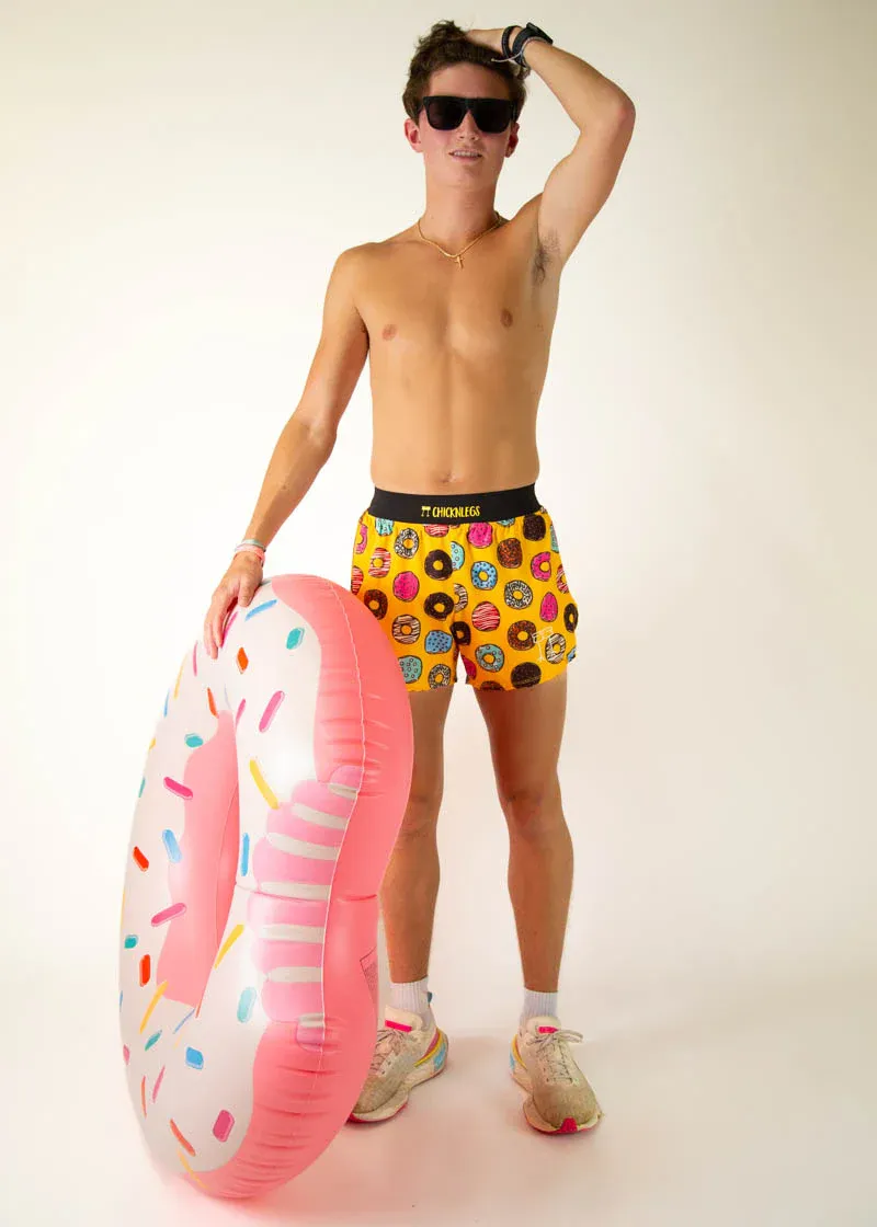 MEN'S 4" HALF SPLIT SHORTS