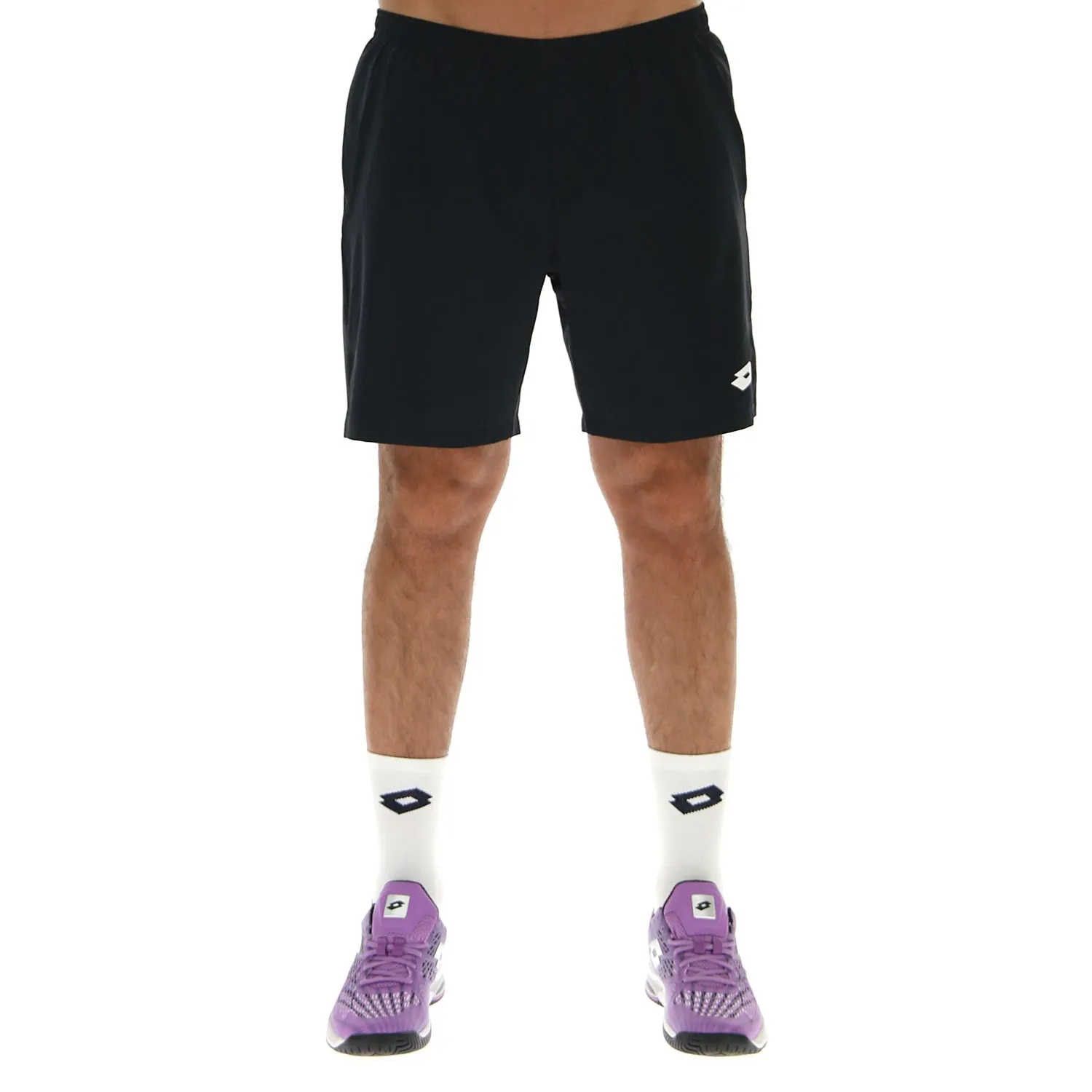Men's Black Top Ten 7" Shorts