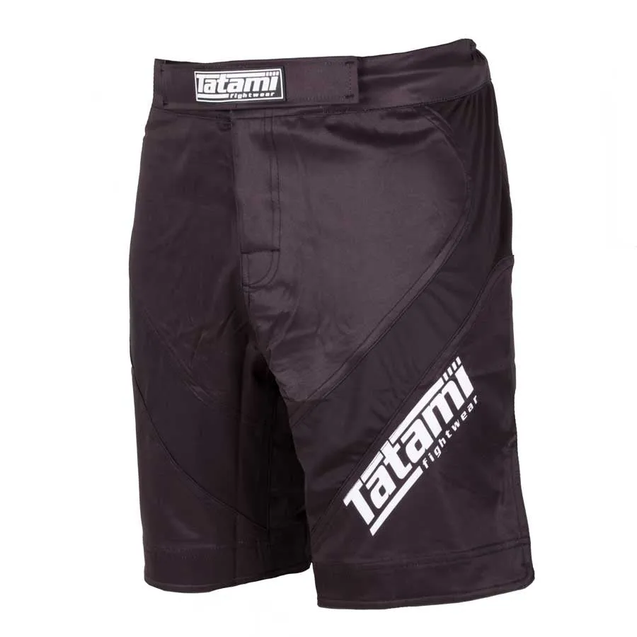 MMA Shorts - Tatami Fightwear - 'Gallant' - Sort-Hvid