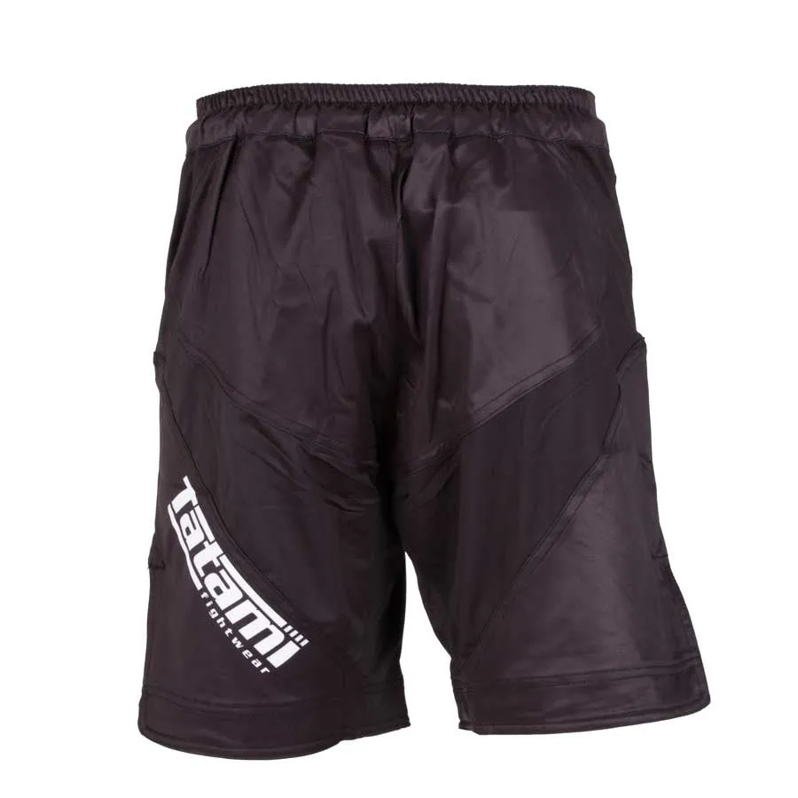 MMA Shorts - Tatami Fightwear - 'Gallant' - Sort-Hvid