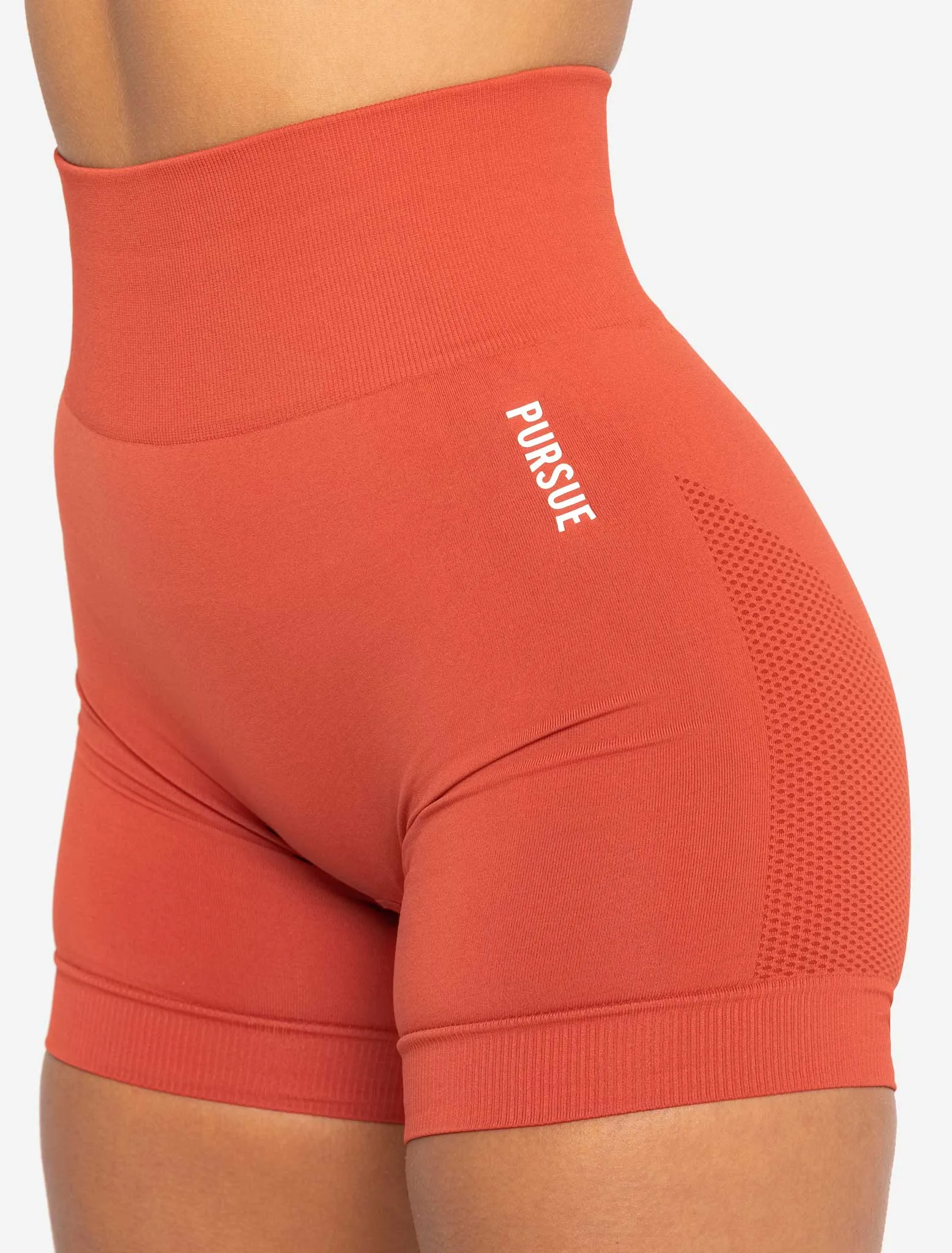 Move Seamless Shorts - Burnt Red