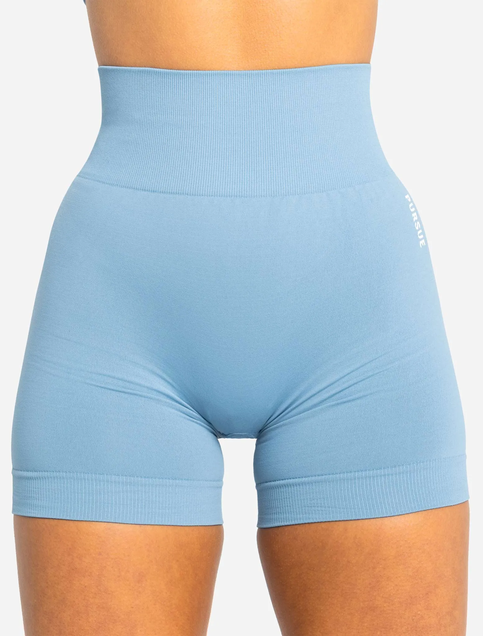 Move Seamless Shorts - Sky Blue