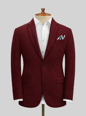 Naples Burgundy Tweed Jacket
