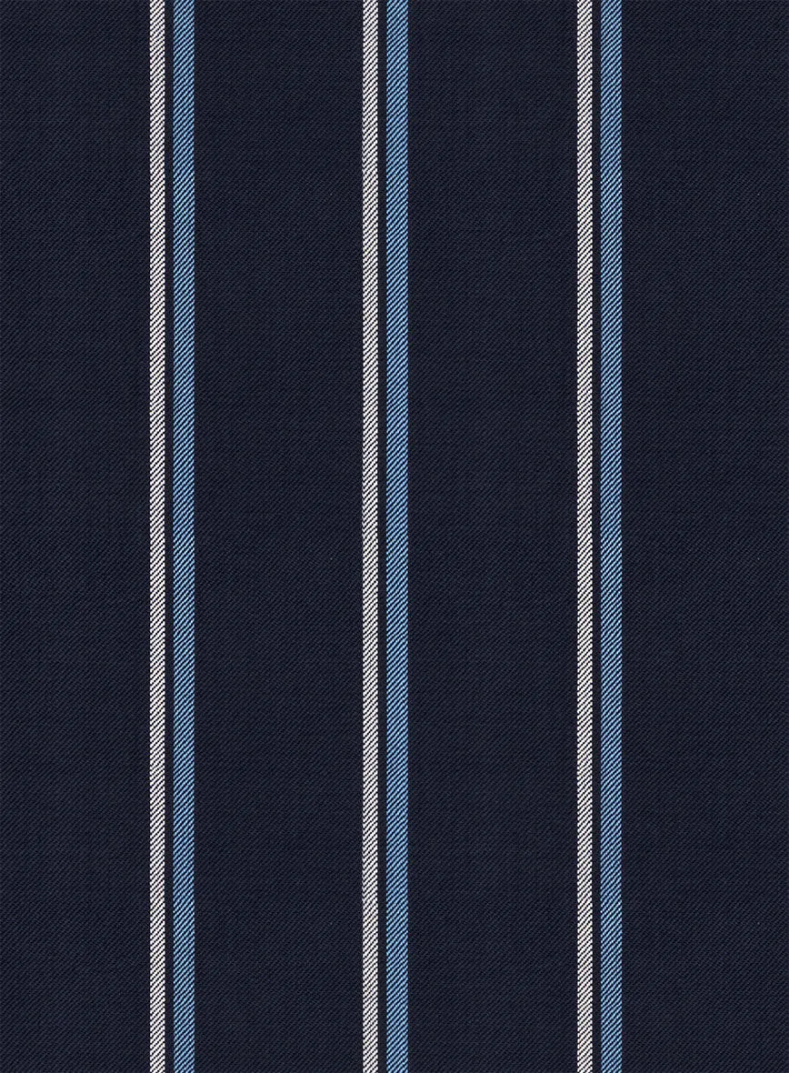 Napolean Vanda Navy Blue Wool Jacket