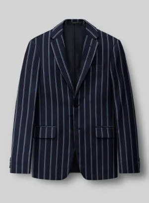 Napolean Vanda Navy Blue Wool Jacket