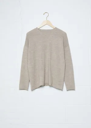 New Base Crewneck — Dust