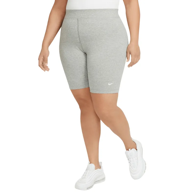 Nike Sportswear Essential Mid-Rise Bike Shorts (Plus Size) - Women's