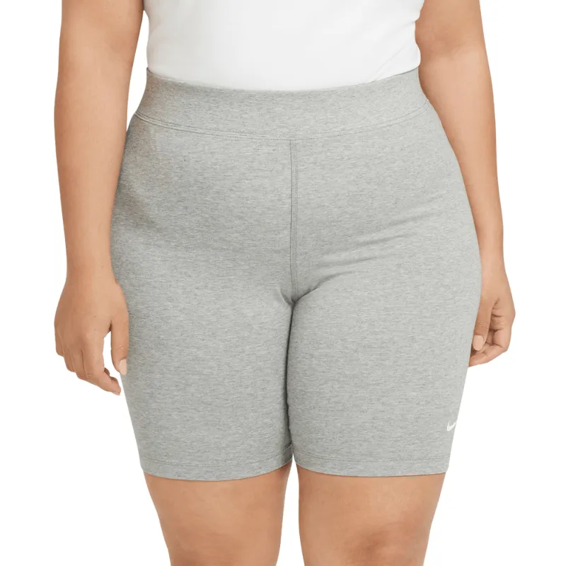 Nike Sportswear Essential Mid-Rise Bike Shorts (Plus Size) - Women's