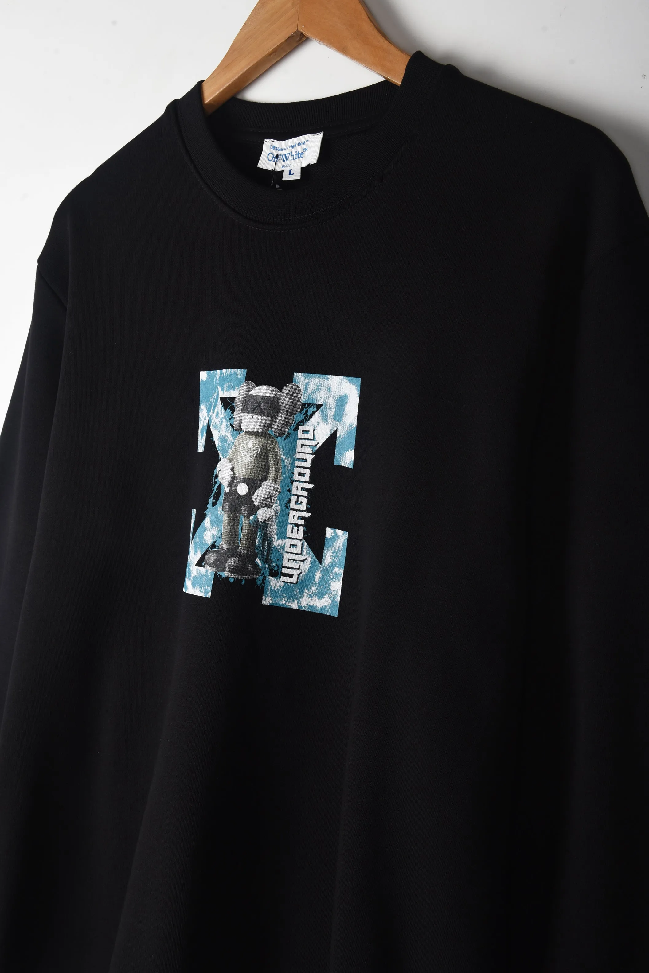 OFFWHITE KAWS UNDERGROUND SWEATSHIRT