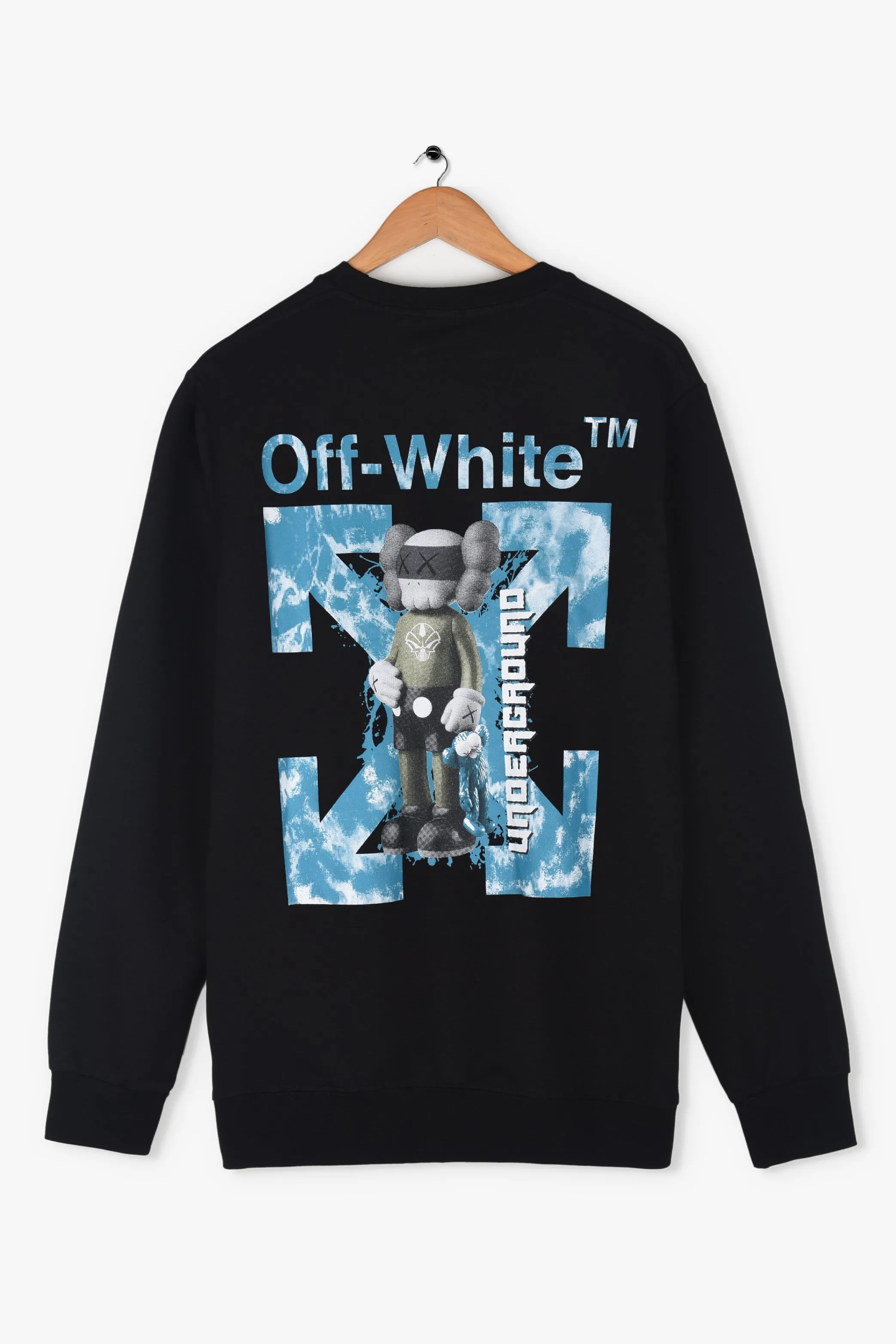 OFFWHITE KAWS UNDERGROUND SWEATSHIRT
