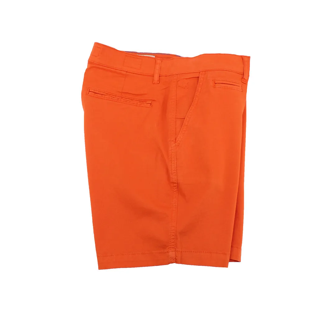 Orange Chino Shorts