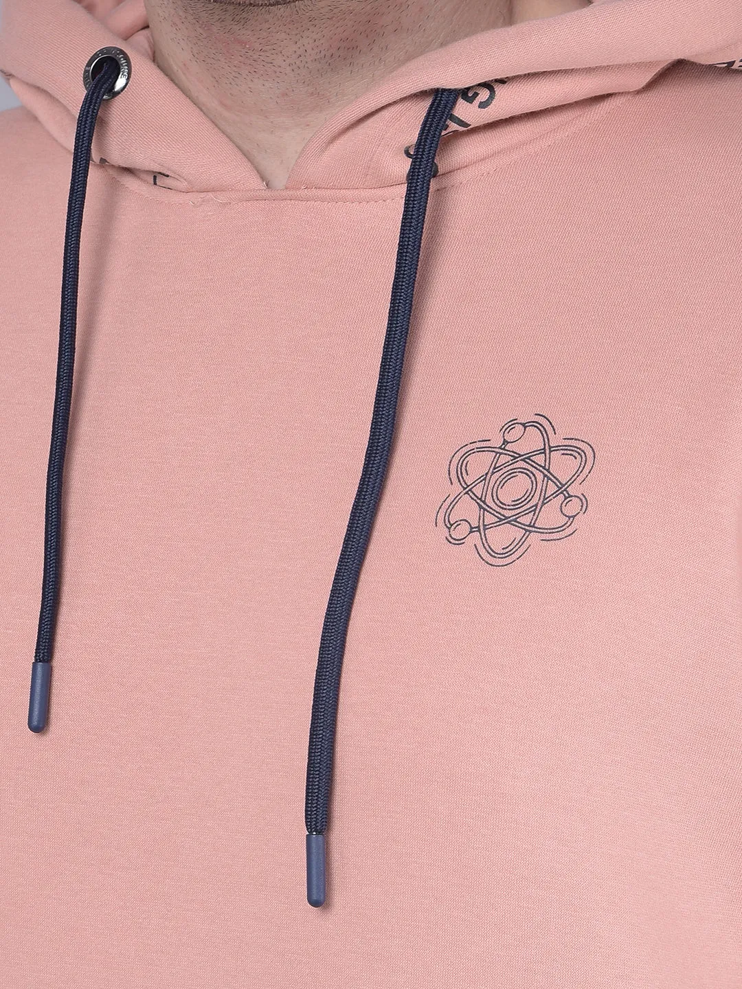 Peach Hoodie Sweatshirt