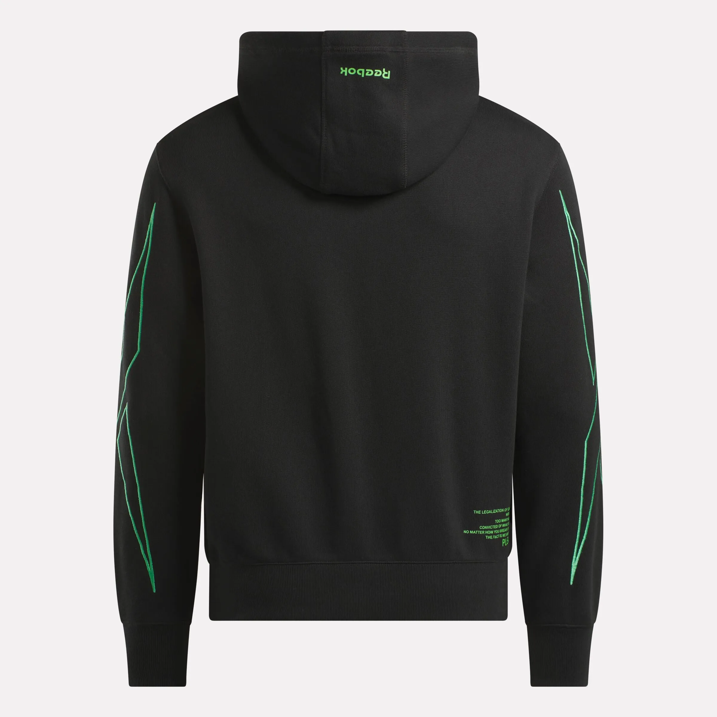 Reebok X Pleasures Hoodie Black
