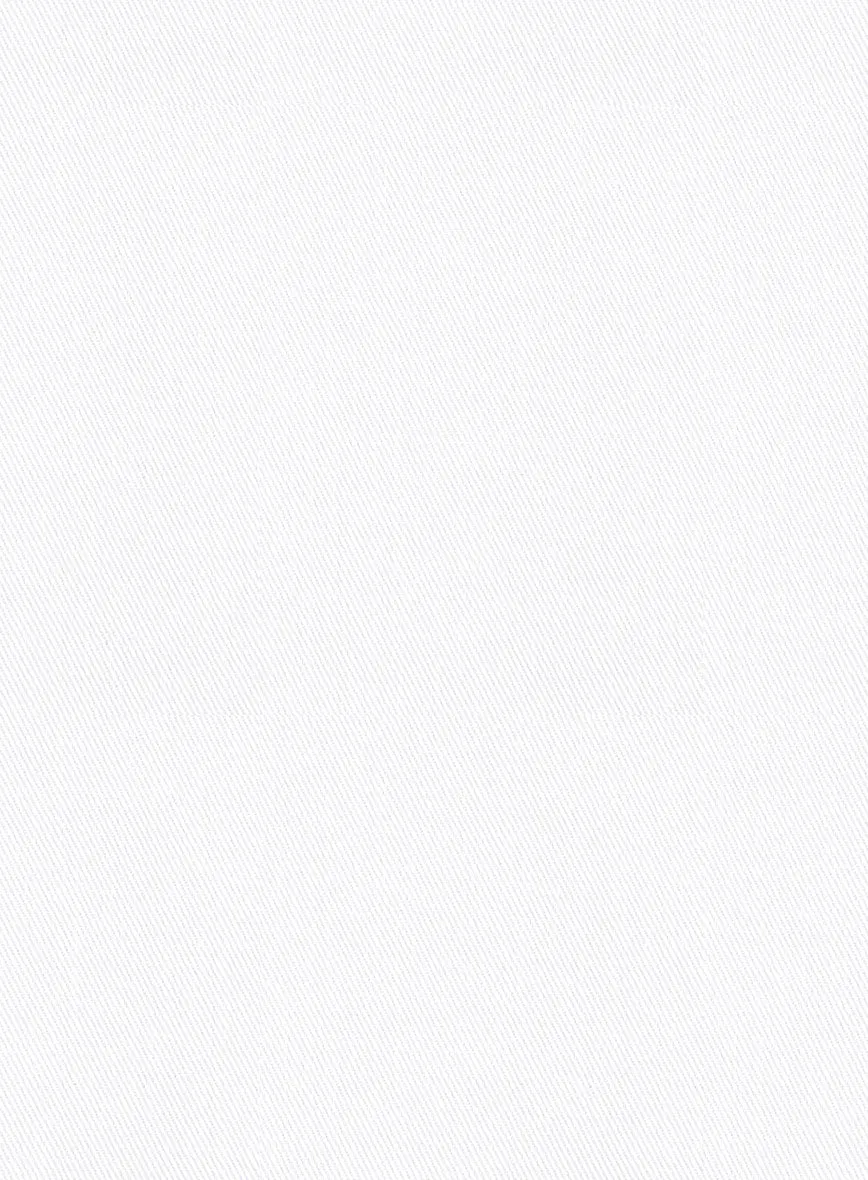 Scabal White Cotton Stretch Jacket
