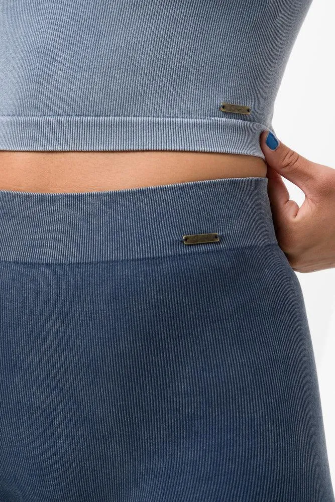 Seamless Cycle Shorts Blue