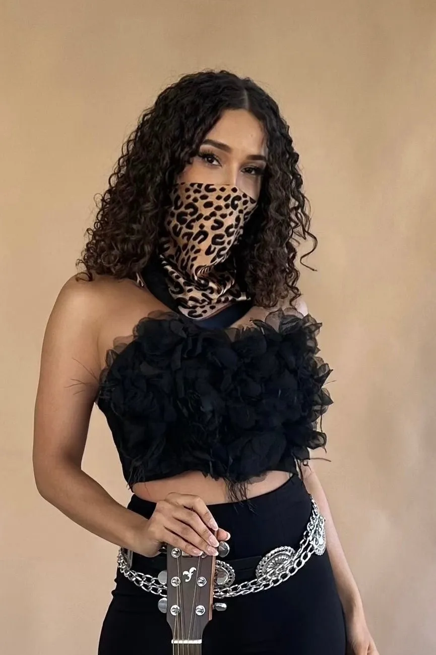 Sierra Leopard Headscarf