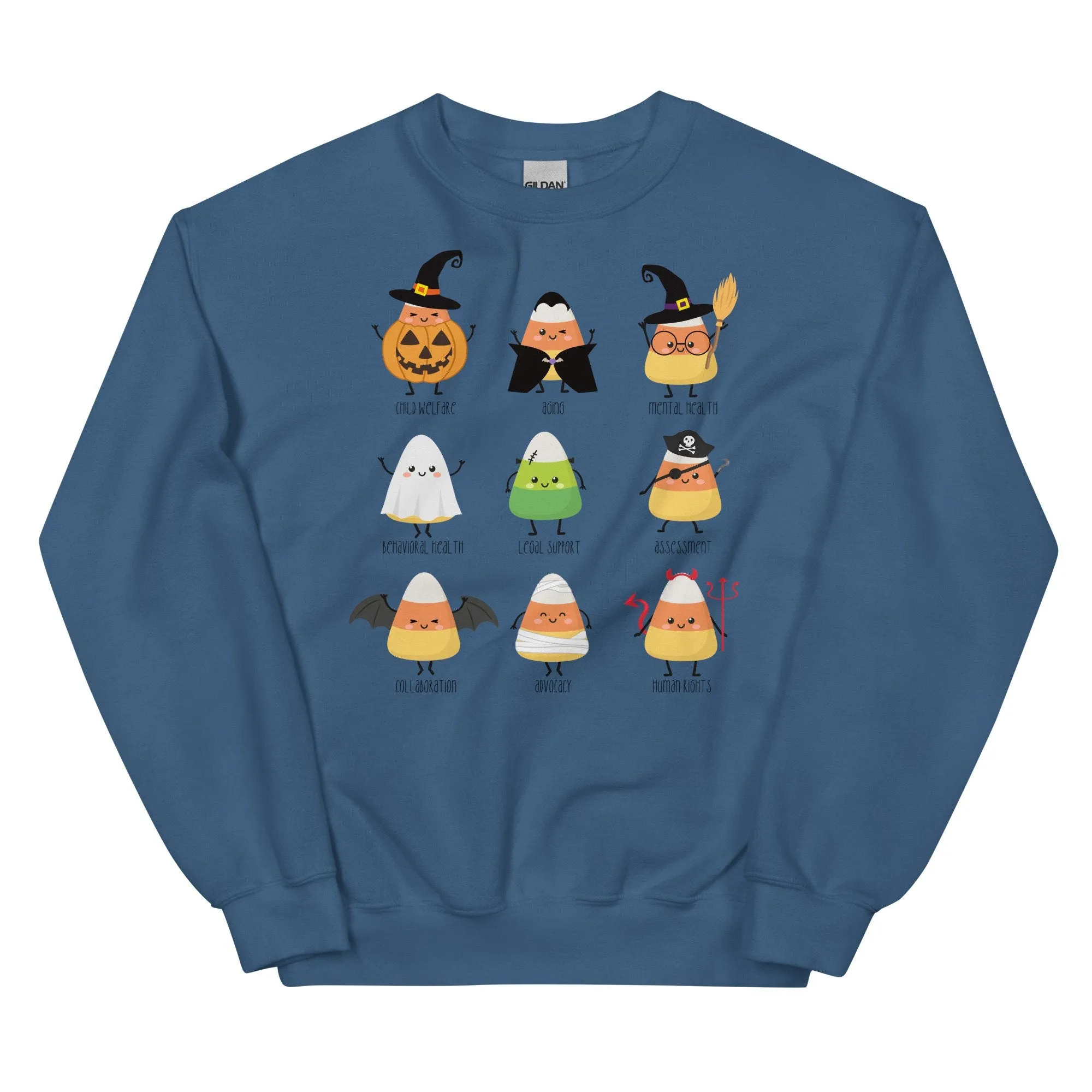 Social Worker Candy Corn Scope of Practice Pullover