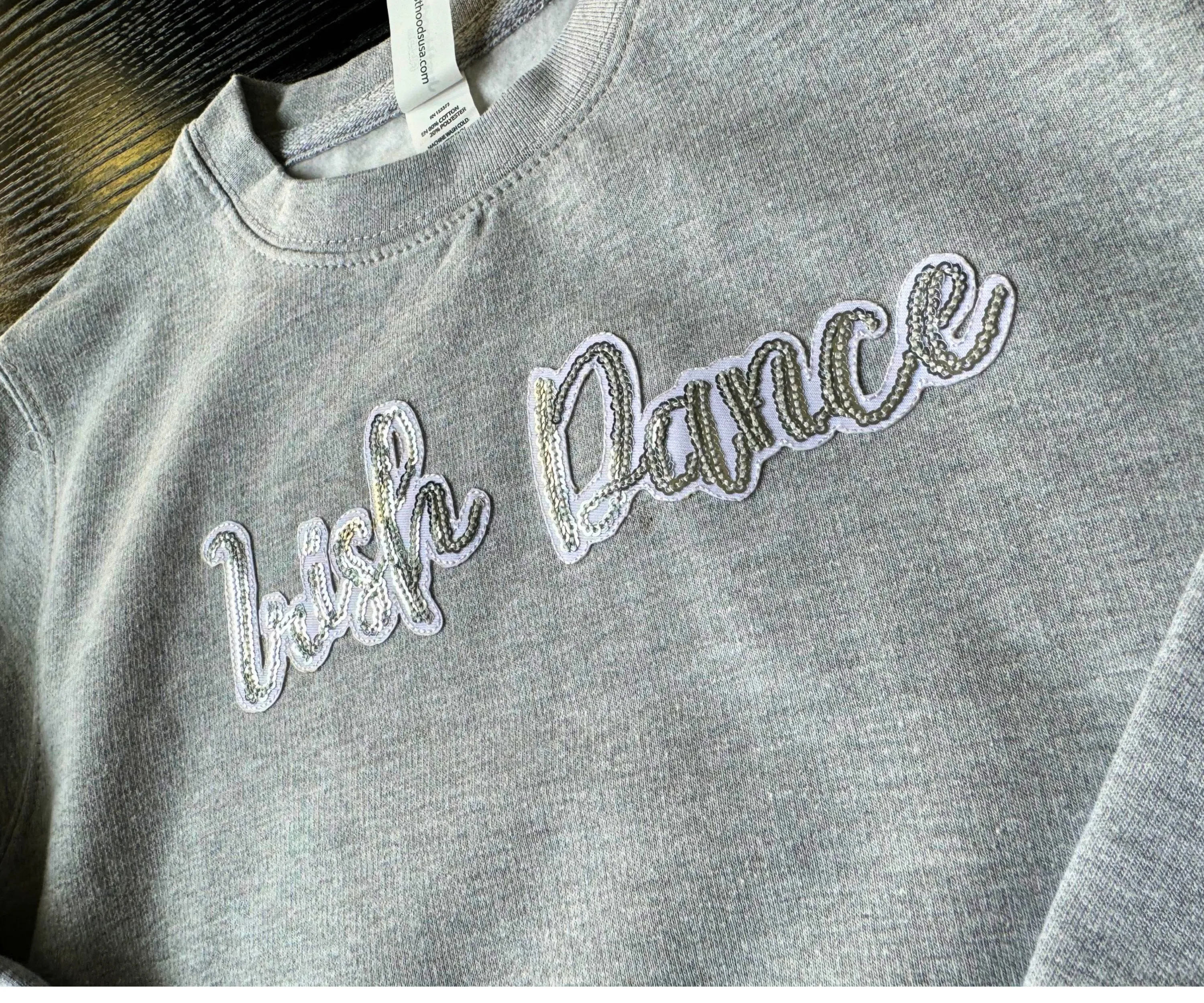 Sparkle & Shine Style: Youth & Adult Irish Dance Sequin Sweatshirts