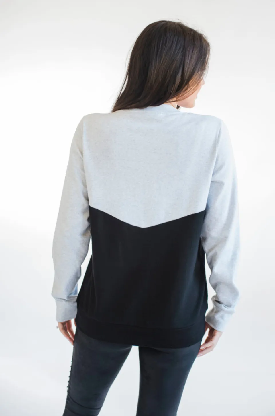Sweetheart Nursing Sweatshirt- Gray
