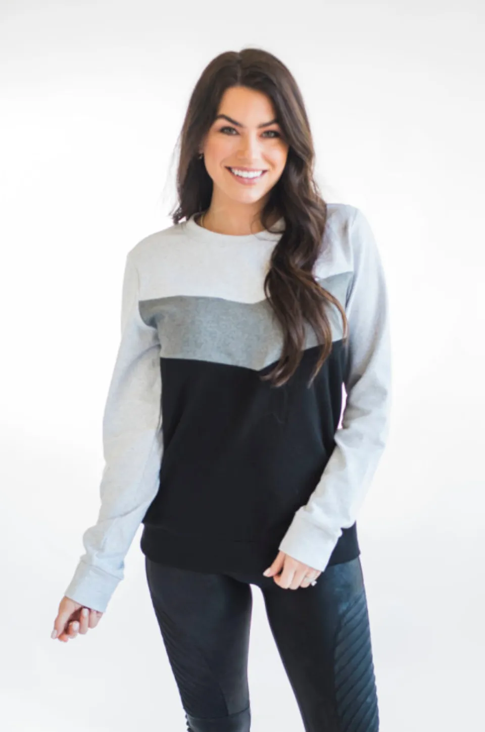 Sweetheart Nursing Sweatshirt- Gray