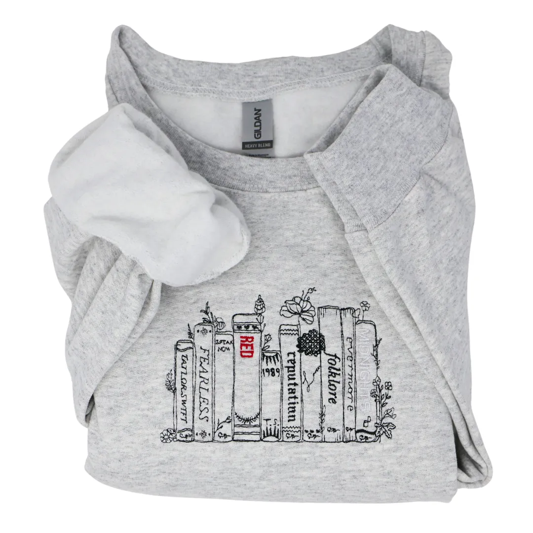Taylor The Eras Tour Hand Embroidered Sweatshirt