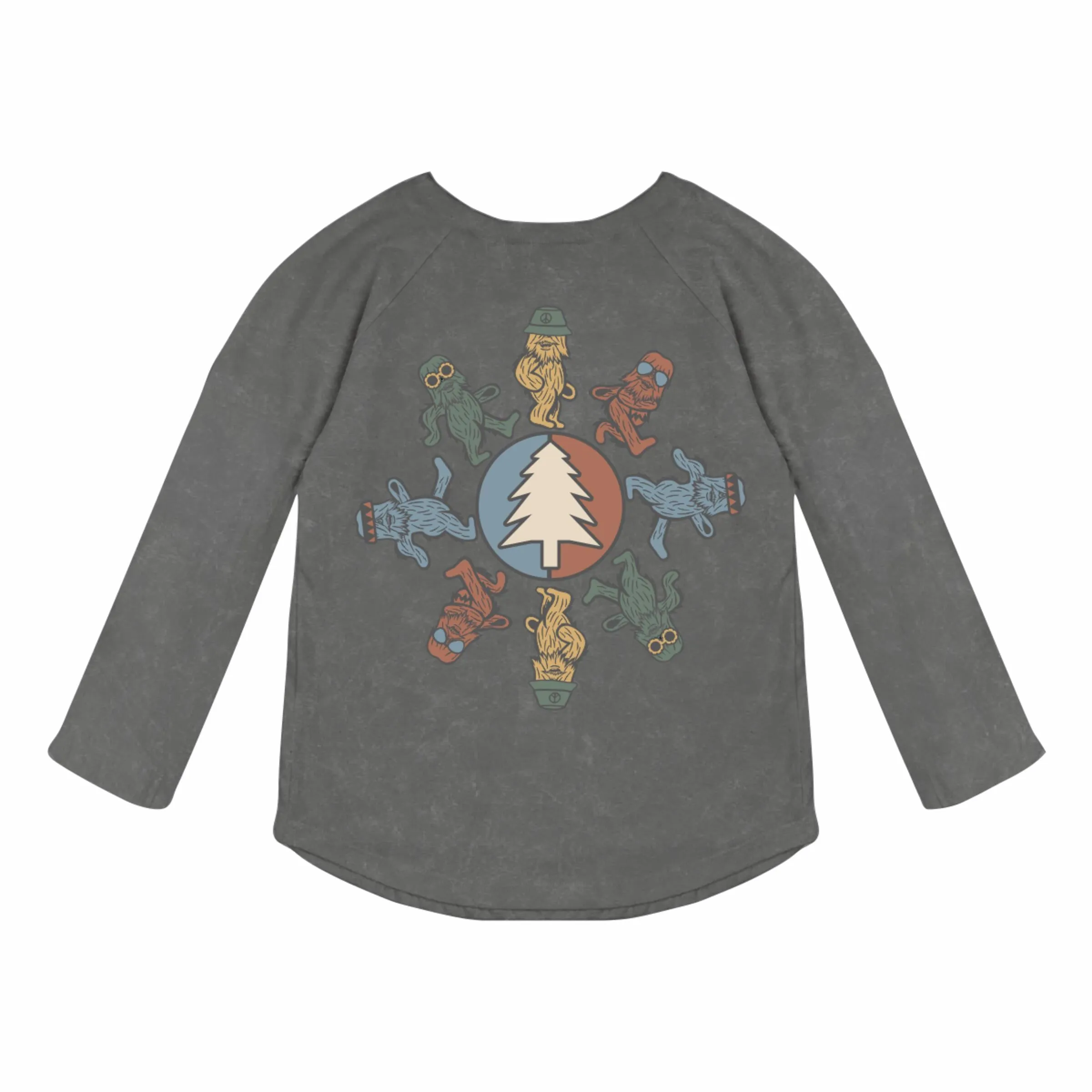 Tiny Whales Great Outdoors Raglan