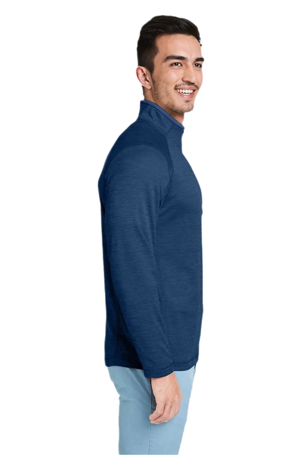 Vineyard Vines Custom Mens Sankaty Quarter-Zips, Vineyard Navy