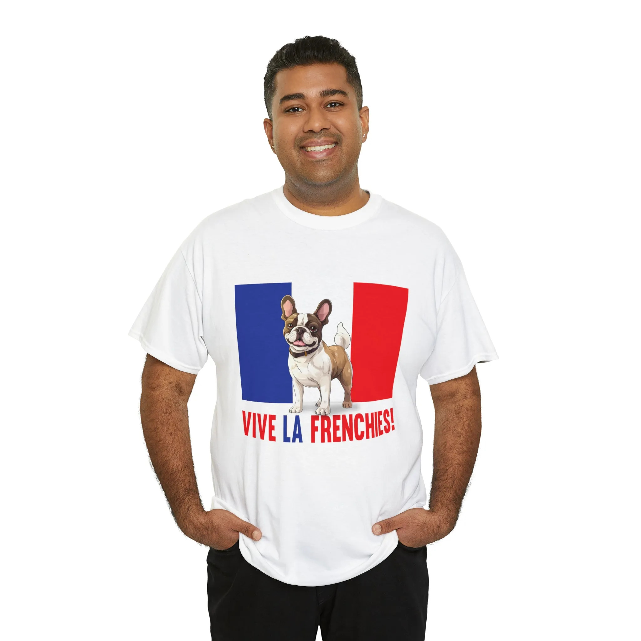 Vive La Frenchies - In this super comfortable cotton tee