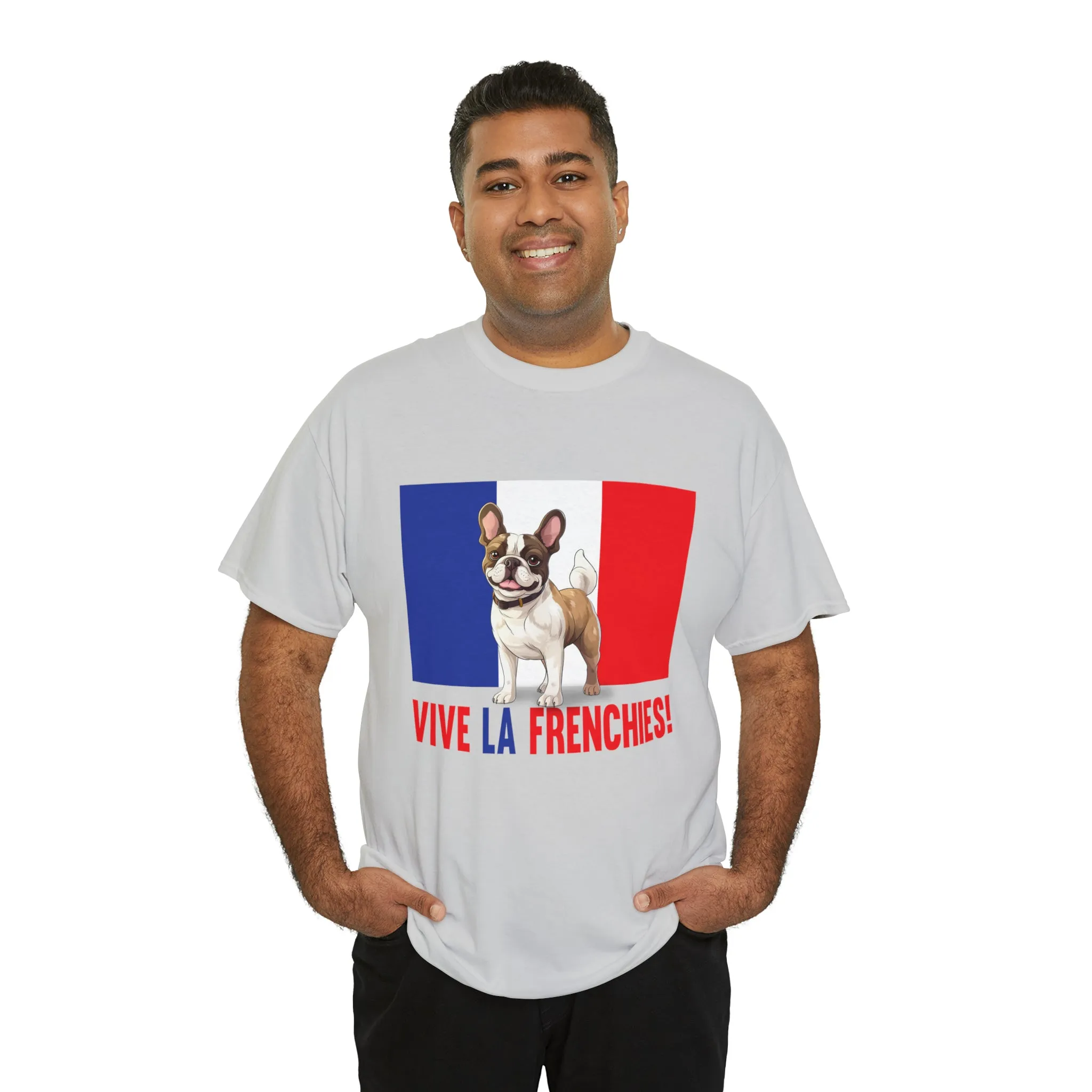 Vive La Frenchies - In this super comfortable cotton tee