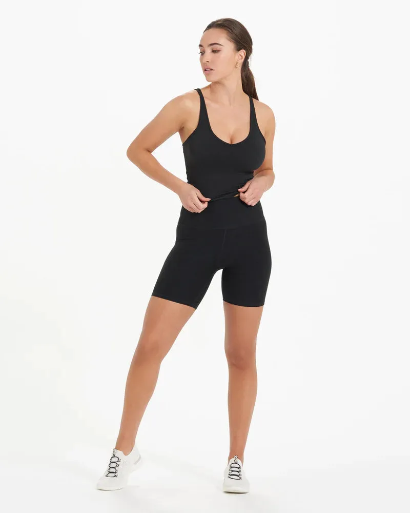 VUORI Clean Elevation Shorty - BLACK HEATHER