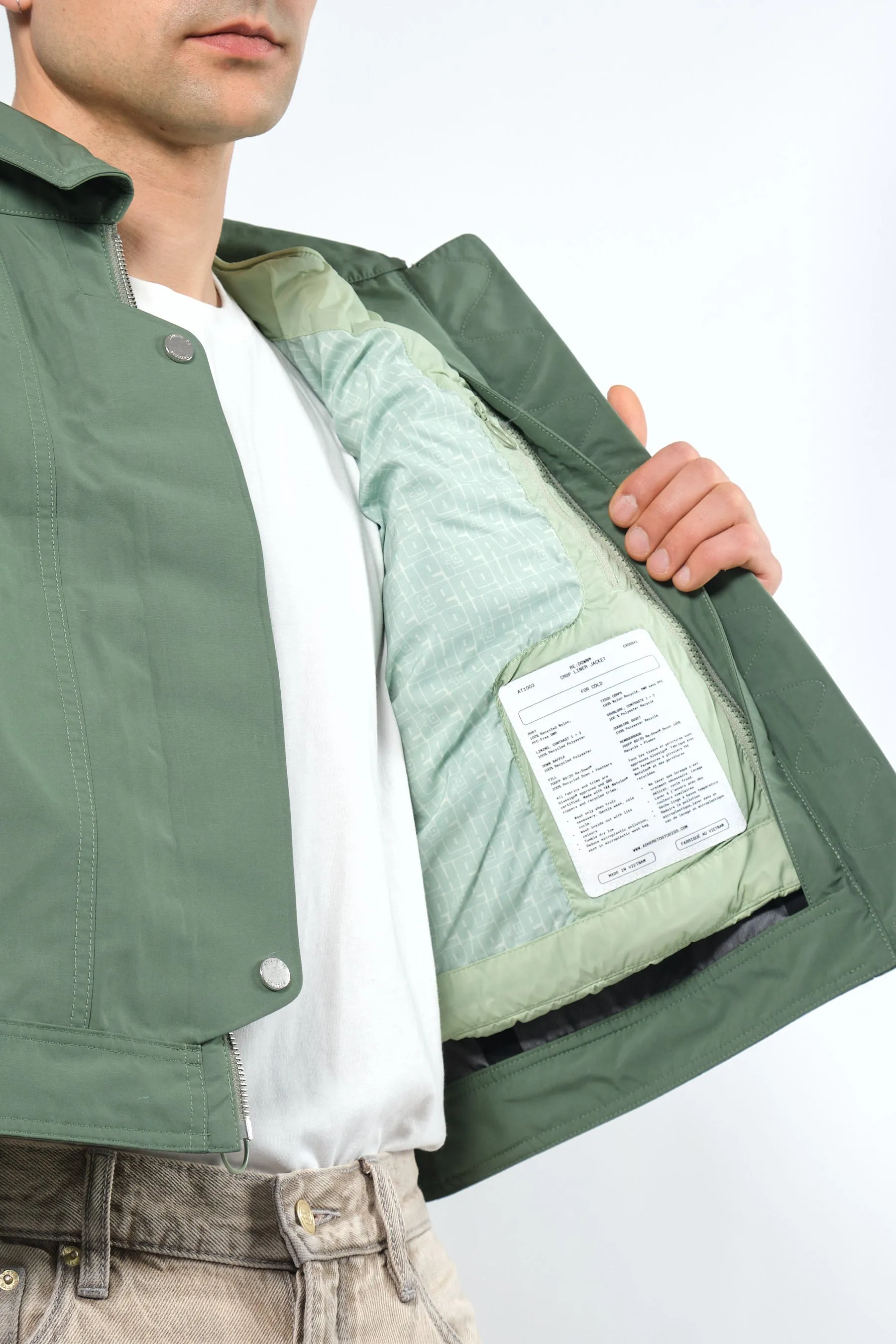 WATERPROOF CROP JACKET