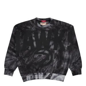 Women's Hawks Tie Dye Crew