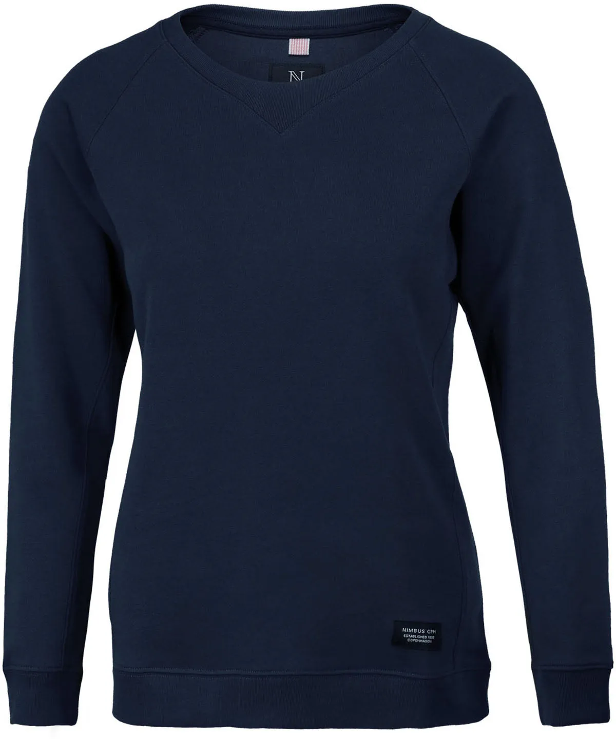 Womens Newport  luxury lightweight crewneck | Navy