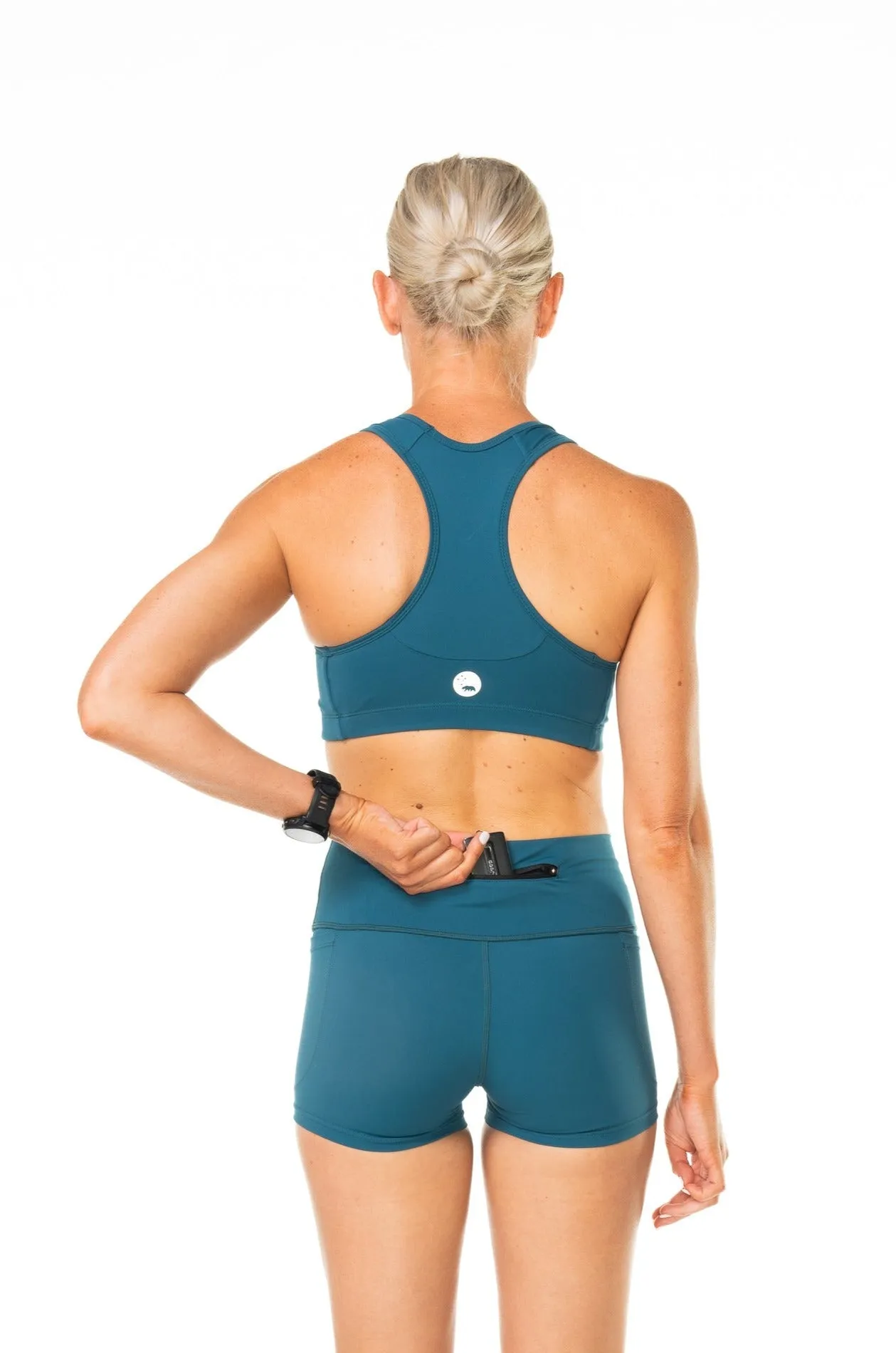 Women's PR shorts 2.0 (with side pockets) - Jade