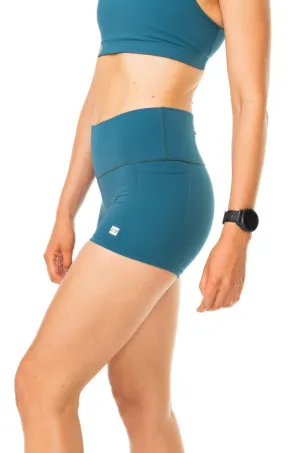Women's PR shorts 2.0 (with side pockets) - Jade