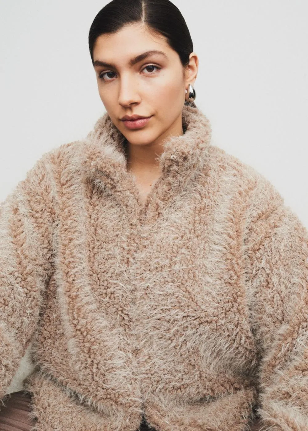 YAS TEDSY FAUX FUR JACKET
