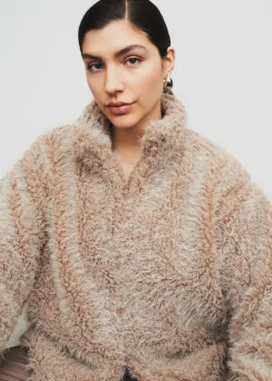 YAS TEDSY FAUX FUR JACKET